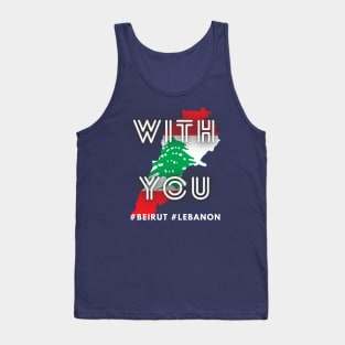 Pray for Lebanon Tank Top